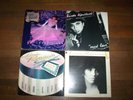 LINDA RONSTADT ( 4 ) LP lot: WHAT'S NEW / LUSH LIFE / MAD LOVE / LIKE A WHEEL