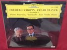 CHOPIN FRANCK FOURNIER FONDA 2 SONATEN 1971 GER DG 2530 141 ED1 STEREO RARE LP