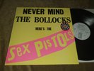 SEX PISTOLS-NEVER MIND THE BOLLOCKS- VIRGIN OVED 136 BELSEN WAS A GAS CREDIT -Nm