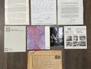 THE BEATLES Fan Club 1968 6th Christmas Flexi Record & Signed Promo Photo Card