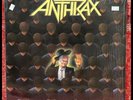 Anthrax Among the Living Megaforce Worldwide Island Records  90584-1 LP 1987