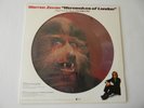 Warren Zevon US 12 Promo Picture Disc Werewolves Of London 78 VG++ Roland Gunner