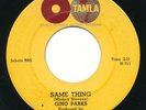 GINO PARKS - Same Thing / That's No Lie - TAMLA - R&B 45