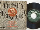 DUSTY SPRINGFIELD ALL I SEE IS YOU EP  French 1966  EX