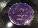 LARKS-APOLLO 1194-I LIVE TRUE TO YOU/HOLD ME-NYC R&B BALLADS DOO-WOP 1952 78