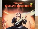Thin Lizzy Live and Dangerous LP England Pressing