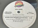New  Order  Bizarre Love Triangle US 12”  Promo VG+ VG+