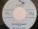 RARE DOO WOP 45 by THE MIRACLE-TONES ORIGINAL PRESS HEAR IT