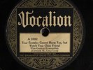 The Guitar Evangelist VOCALION 1082 V 
