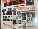 Guns And Roses G  N R LIES 1988 LP SRC Etching Club Edition
