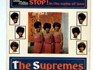 EP 45 TOURS THE SUPREMES STOP   IN THE NAME OF LOVE ORIGINAL FRANCE 1965