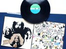 ORIGINAL 1970 BLUE GREEN LABEL WHEEL COVER LED ZEPPELIN III THREE VINYL LP RARE