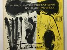 BUD POWELL Piano Interpretations Clef MG N-1077 VG+ 1st DG DSM cvr