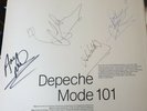 Signed Depeche Mode 101 Vinyl 1989