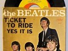 The Beatles US 45 Capitol 5407 TICKET TO RIDE / YES IT IS W/PC West Coast