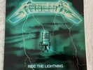 Metallica Ride The Lightning Green Cover Bernett Frankreich Orange Vinyl LP Top