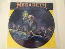  Megadeth - Rust In Peace Vinyl. 1990 Rare Capitol Original Picture Disc NM/NM