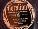 Vocalion 0319 Bob Wills Texas Playboys BLACK & WHITE RAG 1935 Country 78rpm EE-
