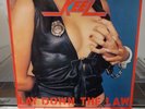 Keel Lay Down The Law US 1st Press Shrapnel SH-1014 Vinyl LP 1984