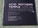 New Acid Mothers Temple Live As Troubadour Vinyl Lp Screen Print Ed /100 White