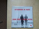 John Lewis  Sacha Distel  Afternoon in Paris real 1st pr WIDE DG 1957 Versailles