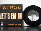 PAUL McCARTNEY and WINGS 7 Inch 45 Let em in  1976 Capitol Belgium  PS
