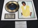 Michael Jackson BILLIE JEAN Disque d'or Framed GOLD Record Sony OFFICIAL 1998