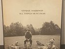 GEORGE HARRISON All Things Must Pass 1970 APPLE Classic Rock 3 LP BOX EX POSTER
