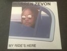 Warren Zevon My Ride’s Here Very Rare Sealed Vinyl