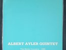 ALBERT AYLER - The Berlin Concerts 1966 - Rare LP Relyable 001