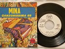 45 MINA A CANZONISSIMA 68 DISCO TRIS ANNO 1968 - PROMO Italdisc MH 193 - EX+