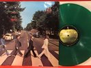 BEATLES Abbey Road on GREEN VINYL England 1978 export LP Apple Records PCS 7088
