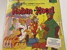 Walt Disney Productions' Story and Songs from Robin Hood 3810 w Book Record 1973