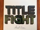 Title Fight Floral Green - Green Vinyl, Gatefold, Slide-In - out of /2350