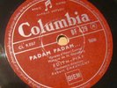 78 RPM EDITH PIAF PADAM PADAM LA CHANSON DE CATHERINE FRENCH COLUMBIA BF 429