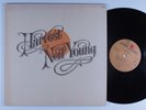 NEIL YOUNG Harvest REPRISE LP VG+ textured gatefold w/ lyric poster b