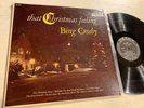 Bing Crosby That Christmas Feeling LP Decca Mono 50’s 1st Press Rare Holiday VG-