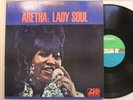 Aretha Franklin Lp Lady Soul On Atlantic - Vg+ / Vg++