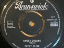 Patsy Cline - Sweet Dreams 7” UK Brunswick Folk Country 1963 NM