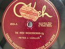 Irish-78 RPM-Peter J. Conlon-The Irish Washerwoman/Stack of Barley-Accordion-EX