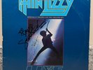 Scott Gorham &  John Sykes Hand Signed ; Thin Lizzy Live ; 1983 Promo 2XLP