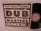 80s Dub Roots Reggae JAH SHAKA / VARIOUS dub masters vol 1 1989 UK Vinyl LP Ex