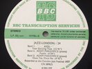 RARE 1977 BBC TRANSCRIPTION JAZZ LONDON Tony Coe AXEL Buddy Tate / Tony Lee Trio