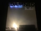 The Damned So Who's Paranoid? Lp Rare Reflective Cover Black  Wax No 24. Slf