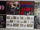 2 KISS Vinyl Record LPs Alive  & Alive II Booklets Bogart & Casablanca Labels