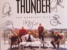 Thunder The Greatest Hits Signed Triple Vinyl Album