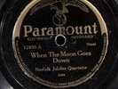 Norfolk Jubiliee Quartette PARAMOUNT 12890 POOR PREWAR BLUES / GOSPEL 78