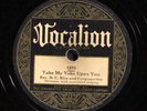 Rev. D.C. Rice & Congregation VOCALION 1255 V 