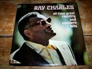 RAY CHARLES ( ALL TIME GREAT COUNTRY & WESTERN HITS ) ORIG 1973 VINYL double LP