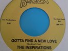 60's Northern Soul 45  *  The Inspirations  *  Gotta Find A New Love  *  BENN -X